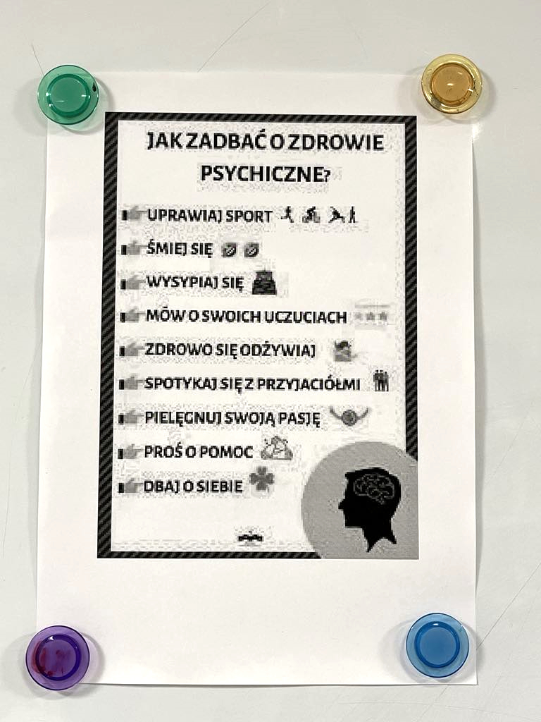 Warsztaty z okazji Światowego Dnia Zdrowia Psychicznego